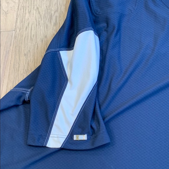 West Virginia Mountaineers Shirt Mens Large NCAA Football Nike Dri Fit Polo - Picture 9 of 9